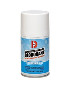 BGD463 METERED CONCENTRATED ROOM DEODORANT, MOUNTAIN AIR SCENT, 7 OZ AEROSOL, 12/CARTON