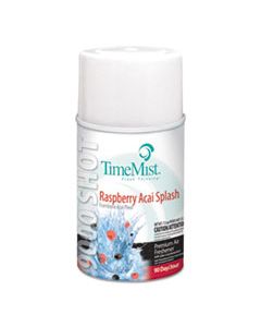 TMS1044024 9000 SHOT METERED AIR FRESHENERS REFILL, RASPBERRY ACAI, 7.5OZ AEROSOL, 4/CARTON