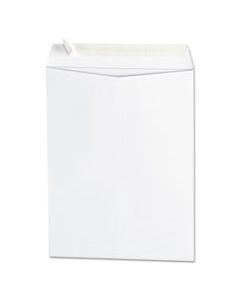 UNV40100 PEEL SEAL STRIP CATALOG ENVELOPE, #10 1/2, SQUARE FLAP, SELF-ADHESIVE CLOSURE, 9 X 12, WHITE, 100/BOX