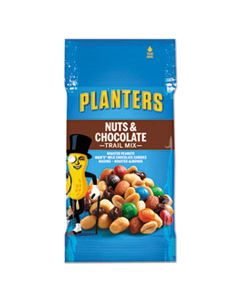 PTN00027 TRAIL MIX, NUT AND CHOCOLATE, 2 OZ BAG, 72/CARTON