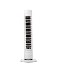 HLSHTF3110AWM OSCILLATING TOWER FAN, THREE-SPEED, WHITE, 5 9/10"W X 31"H