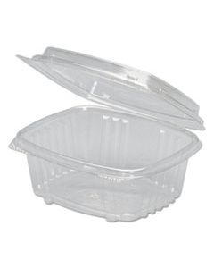 GNPAD12F CLEAR HINGED DELI CONTAINER, APET, 12 OZ, 5 3/8 X 4 1/2 X 2 7/8, 200/CARTON