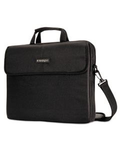 KMW62562 15.6" SIMPLY PORTABLE PADDED LAPTOP SLEEVE, INSIDE/OUTSIDE POCKETS, BLACK