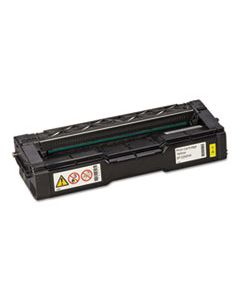 RIC407656 407656 TONER, 6000 PAGE-YIELD, YELLOW