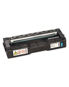 RIC407540 407540 TONER, 2300 PAGE-YIELD, CYAN