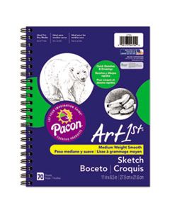 PAC4794 ART1ST SKETCH DIARY, 60 LB, 11 X 8.5, WHITE, 70 SHEETS