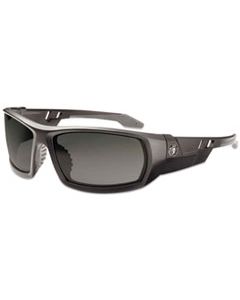 EGO50430 SKULLERZ ODIN SAFETY GLASSES, MATTE BLACK FRAME/SMOKE LENS, NYLON/POLYCARB