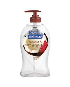 CPC44578EA LIQUID HAND SOAP PUMPS, COCONUT & WARM GINGER, 11 1/4 OZ PUMP BOTTLE