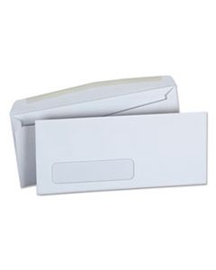 UNV36321 BUSINESS ENVELOPE, #10, MONARC FLAP, GUMMED CLOSURE, 4.13 X 9.5, WHITE, 500/BOX