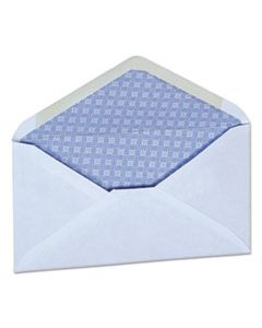 UNV35204 BUSINESS ENVELOPE, #6 3/4, MONARCH FLAP, GUMMED CLOSURE, 3.63 X 6.5, WHITE, 250/BOX