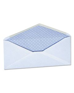 UNV35202 BUSINESS ENVELOPE, #10, COMMERCIAL FLAP, GUMMED CLOSURE, 4.13 X 9.5, WHITE, 500/BOX