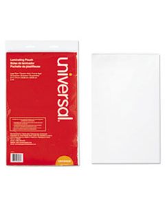 UNV84630 LAMINATING POUCHES, 3 MIL, 9" X 14.5", MATTE CLEAR, 25/PACK