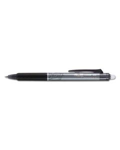 PIL32520 FRIXION CLICKER ERASABLE RETRACTABLE GEL PEN, 0.5MM, BLACK INK/BARREL, DOZEN