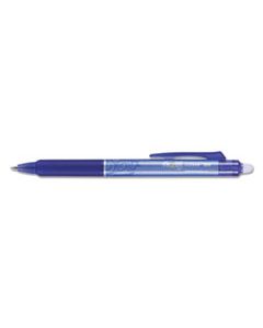 PIL32521 FRIXION CLICKER ERASABLE RETRACTABLE GEL PEN, 0.5MM, BLUE INK/BARREL, DOZEN