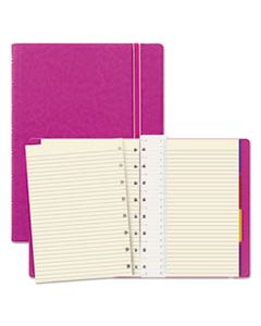 REDB115011U NOTEBOOK, 1 SUBJECT, MEDIUM/COLLEGE RULE, FUCHSIA COVER, 8.25 X 5.81, 112 SHEETS