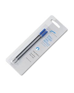 CRO81002 REFILL FOR CROSS BALLPOINT PENS, BOLD POINT, BLUE INK, 2/PACK