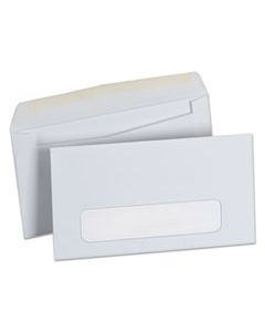 UNV35216 BUSINESS ENVELOPE, #6 3/4, SQUARE FLAP, GUMMED CLOSURE, 3.63 X 6.5, WHITE, 500/BOX