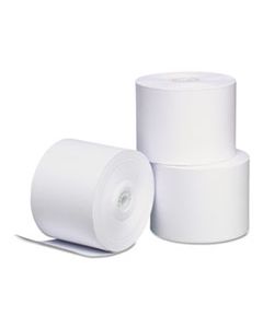 PMC05395 IMPACT BOND PAPER ROLLS, 0.45" CORE, 3" X 95 FT, WHITE, 50/CARTON