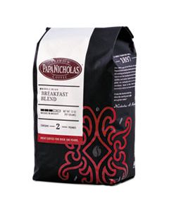 PCO32006 PREMIUM COFFEE, WHOLE BEAN, BREAKFAST BLEND