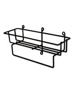 DVOD3191762 RTD 5L WIRE BASKET, BLACK, 20W X 26D X 13.3 TO 14H, 12/CARTON