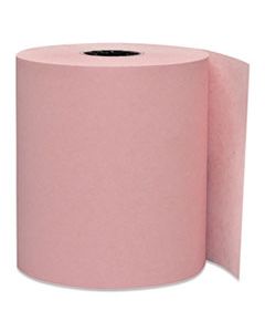 PMC05214P DIRECT THERMAL PRINTING PAPER ROLLS, 0.45" CORE, 3.13" X 230 FT, PINK, 50/CARTON