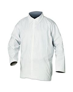 KCC36214 A20 BREATHABLE PARTICLE PROTECTION SHIRT, WHITE, X-LARGE, 50/CARTON