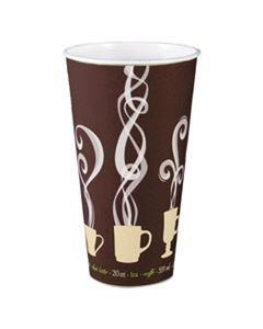 DCCDWTG20ST THERMOGUARD INSULATED PAPER HOT CUPS, 20 OZ, STEAM PRINT, 600/CARTON