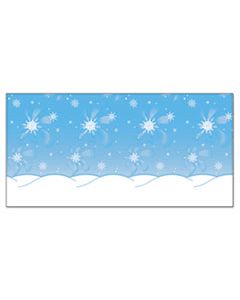 PAC56385 FADELESS DESIGNS BULLETIN BOARD PAPER, WINTER TIME SCENE, 48" X 50 FT.