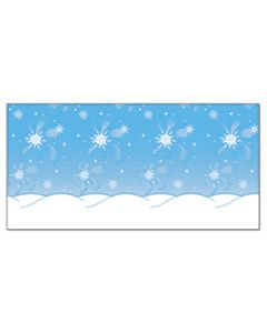 PAC56385 FADELESS DESIGNS BULLETIN BOARD PAPER, WINTER TIME SCENE, 48" X 50 FT.