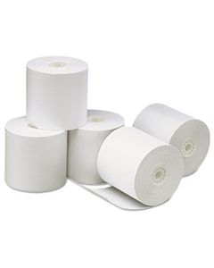 PMC09863 IMPACT BOND PAPER ROLLS, 0.7" CORE, 3.25" X 240 FT, WHITE, 48/CARTON