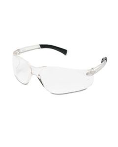 CRWBK110 BEARKAT SAFETY GLASSES, WRAPAROUND, BLACK FRAME/CLEAR LENS