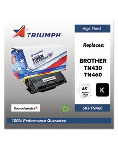 SKLTN460 751000NSH0122 REMANUFACTURED TN460 HIGH-YIELD TONER, 6000 PAGE-YIELD, BLACK