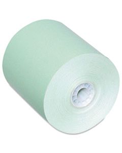 PMCN3165G IMPACT BOND PAPER ROLLS, 0.45" CORE, 3" X 165 FT, GREEN, 50/CARTON