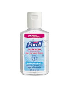 GOJ960524 ADVANCED HAND SANITIZER REFRESHING GEL, CLEAN SCENT, 2 OZ, SQUEEZE BOTTLE, 24/CARTON