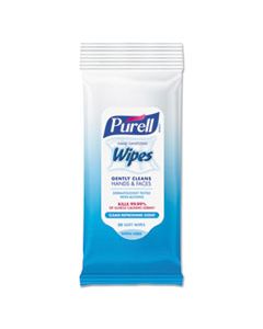 GOJ912428CMRPK HAND SANITIZING WIPES, 7 X 6, FRESH SCENT, 20/PACK