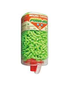 MLX6845 PURA-FIT PLUGSTATION EARPLUG DISPENSER, CORDLESS, 33NRR, BRIGHT GREEN, 500 PAIRS