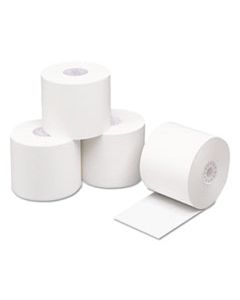 PMC05270 DIRECT THERMAL PRINTING PAPER ROLLS, 0.69" CORE, 2.25" X 400 FT, WHITE, 24/CARTON