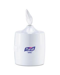 GOJ901901 HAND SANITIZER WIPES WALL MOUNT DISPENSER, 1200/1500 WIPE CAPACITY, WHITE