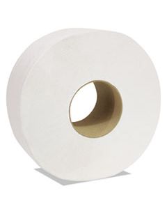 CSDB220 DECOR JUMBO ROLL JR. TISSUE, 2-PLY, WHITE, 3 1/2" X 750 FT, 12 ROLLS/CARTON