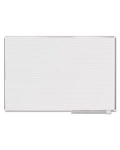 BVCMA2794830 RULED PLANNING BOARD, 72 X 48, WHITE/SILVER
