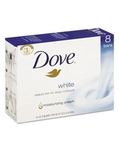 DVOCB610795CT WHITE BEAUTY BAR, LIGHT SCENT, 4.25 OZ, 72/CARTON