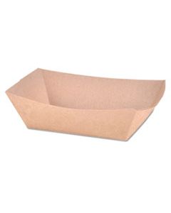 SCH0513 PAPER FOOD BASKETS, BROWN KRAFT, 1 LB CAPACITY, 1000/CARTON