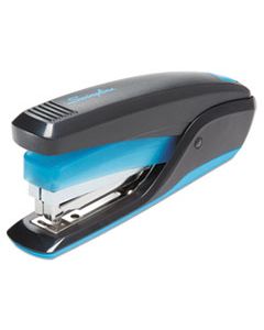 SWI64506 QUICKTOUCH REDUCED EFFORT FULL STRIP STAPLER, 20-SHEET CAPACITY, BLACK/BLUE