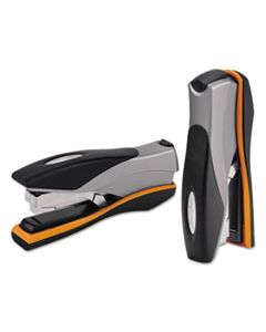 SWI87845 OPTIMA 40 DESKTOP STAPLER, 40-SHEET CAPACITY, SILVER/BLACK/ORANGE