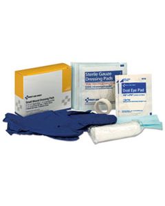 FAO3910 SMALL WOUND DRESSING KIT, INCLUDES GAUZE, TAPE, GLOVES, EYE PADS, BANDAGES