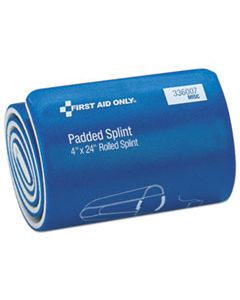 FAO336007 PADDED SPLINT, 4" X 24", BLUE/WHITE