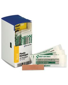 FAOFAE3115 REFILL F/SMARTCOMPLIANCE GEN BUSINESS CABINET, PLASTIC BANDAGES, 3/8 X1.5, 40/BX