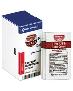 FAOFAE7030 REFILL FOR SMARTCOMPLIANCE GEN BUSINESS CABINET, BURN CREAM, 0.9G PACKETS,20/BX