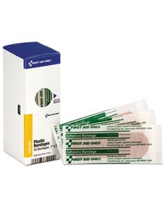 FAOFAE3100 REFILL FOR SMARTCOMPLIANCE GENERAL BUSINESS CABINET, PLASTIC BANDAGES,1X3, 40/BX