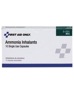 FAO9001 REFILL FOR SMARTCOMPLIANCE GENERAL BUSINESS CABINET, AMMONIA INHALANTS, 10/BOX